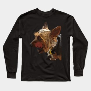 Cheeky Yorkie Long Sleeve T-Shirt